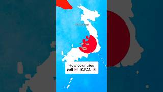 How do you call JAPAN in your #languages 🤔❓#languagelearning #english #humor #countryballs