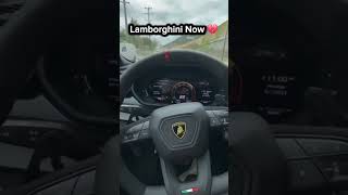 Lamborghini Now Vs... #shorts #car #trend #lambo #lamborghini #pagani #gtr #gtr35 #gt86 #supra #cars