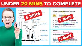 IELTS Reading Practice Test 2025 with Answers IN UNDER 20 MINUTES | Diagram Labelling, TFNG, Summary