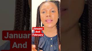 English pronunciation videos…..learn to pronounce ‘January and February’