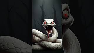 Beautiful Snake Horror Transformation 😲🐍 #cartoon #shorts #animatedcartoon