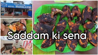 Hotel Mahalaxmi, Nittur Highway. Saddam ka dhamaka #foodreview #foodtour #restaurentreview 