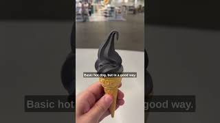 Japan's Black Ice Cream 🇯🇵 #shorts