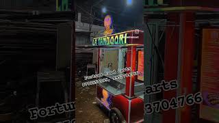 Food Carts Towable with Bike.#beverages #coffeelover #foodcartbusiness #pizzacart #momocart..
