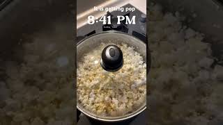 the popcorn is getting pop #viralvideo