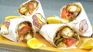 Chicken wrap | Chicken burrito | Chicken tortilla recipe | 2 TASTIEST JUICY chicken breast recipes!