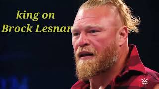 WWE Brock Lesnar vs Roman Reigns 👿👿👿👿 king Brock Lesnar....