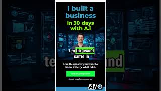 I built a business in 30 days #aicyclops  #ChatGPT5 #AIForBeginners #AITips #AIMadeEasy