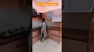Wall cabinet design | Modular kitchen Design #shorts #youtubeshorts #wallcabinet #viral