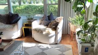 Modern Cottage Style Living Room Tour | Cozy + Collected Design