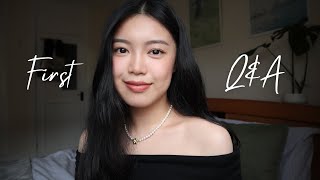My First Q&A | moving to london for master's, career, relationships, confidence, and more 💌