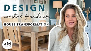 Living room makeover 2021 | coastal farmhouse | Sommer Mark