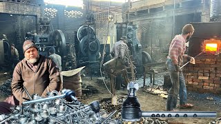 Incredible Manufacturing Process Of Making Tractor Tie Rod End Fits In A Local Factory