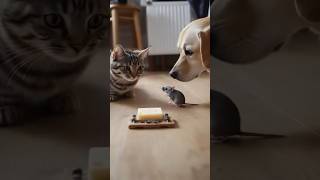 the mouse 🐁 is trapped, #animalantics