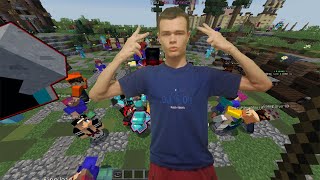 Макс Риск играет в мини игры на сервере в майнкрафте! Minecraft Max Risk! часть 2