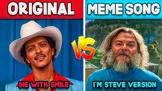 ORIGINAL SONGS vs MEME VERSION 🔥| Music Challenge
