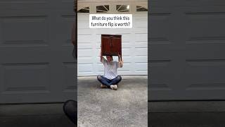 I fear I made a bad decision… 😬 #furniturefllp #furnitureflipper #diy