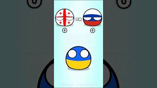 «Russia Or Georgia?» || [ CountryBalls ] || #countryballs #shorts