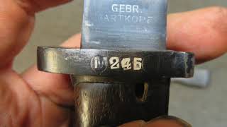 WWII Yugoslav M24B Bayonet | WWI German Butcher Blade Reborn