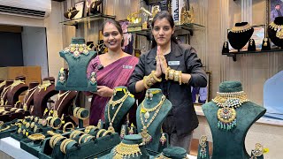 Cheapest Gold Jewellery Market in Delhi | Gold Rings Bangles Necklace Pendant Sets