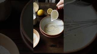 Baking lemon madeleines 🍋✨ #countrylifevlog #slowliving #cottagecore #shorts