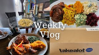 Vlog: Takealot unboxing | Mall run | Lunch at Papachinos | Cooking Sunday Lunch | Mothers Day b/fast