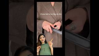 This belt hack we all need 😍🔥 #styling #hacks #fashion #stylingtips #fashionmistakes #stylehacks