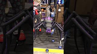 Giant Lighted Spider! 🕷️ #shorts #halloween #halloweendecor #spookyseason #lowes