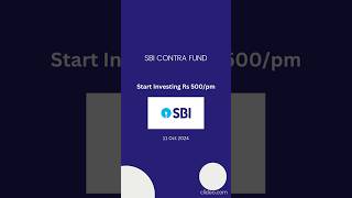 SBI Contra Fund #sbi #contrafund #ratantata #mutualfundsahihai  #navratri #investment #coding #job