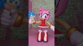 Sonic popsicle with gumball eyes💕 #sonic #icecream #custom