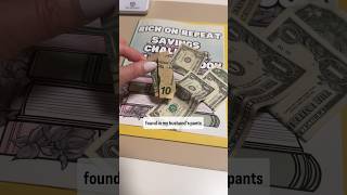 I found Money! Now I’m stuffing it💰 #cashstuffing #moneysavingschallenge