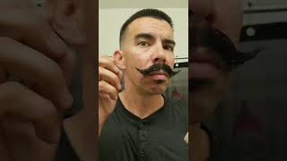 #deathgrip #Handlebar #mustache #goodmorning #blackwax