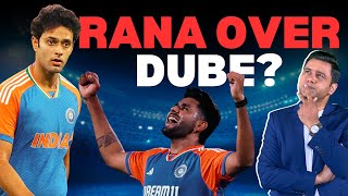 Rana over Dube? Why Shuffle The Playing XI?  | #AUSvsIND | #Aakashvani