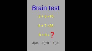 #missingnumber #mathstricks #reasoning #maths #venkatthoughts #thinking #braintest #shorts