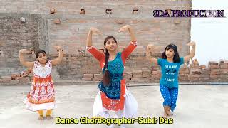 Aaj fagune agun lage#Dance Tutorial#SDA production
