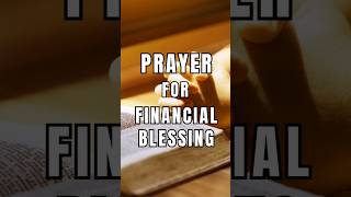 Prayer Prayer for Financial Blessing