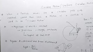 Circular motion concept with real life example #11thphysics #Circular _motion 