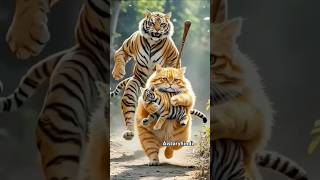 BILLI vs TIGER – BADLE KI JUNG !  @AiStoryHindi143 #shorts