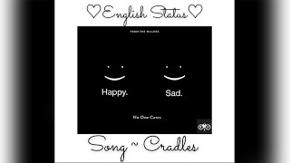 Sub Urban ~ Cradles []English Status[] |Status Video| ▪︎MooD▪︎