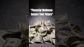 Financial Wellness : Secure Your Future #financialfreedom  #financialliteracy  #financialwellness