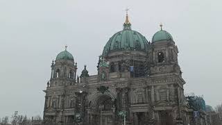 Berlin Cathedral in the Snow