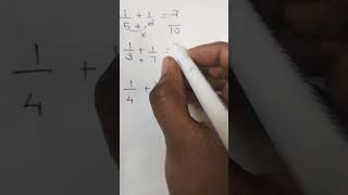 Easy fraction tricks #maths #fraction #easy #numerator #denominator #schools #method #study