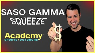 Academy Stock, $ASO Gamma Squeeze After The Short Squeeze.. ASO Stock Now Will Gamma Squeeze