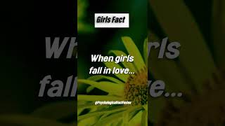 When girls fall in love... ♥️♥️Subscribe for more amazing content 😄 #shorts #love