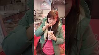 My first#bubbletea in #ktmcity  Nepal 💕 #foodie