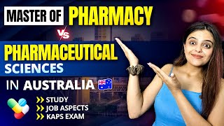 Master of Pharmacy Vs Master of Pharmaceutical Sciences in Australia | Pharmacy Jobs in Australia