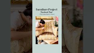 Upholstery Transformation, Before to After #diy #upholstery #furnitureflip #beforeandafter