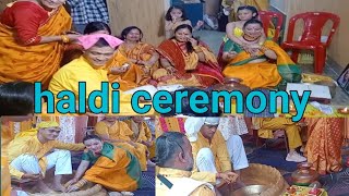 "Haldi Ceremony Celebration | Indian Wedding Rituals"✨💗#youtube video