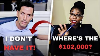 He Said He Had Nothing—But The Judge Found $100,000 Hidden In His Account 😳💰