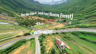 Villas in Bangalore. Aerial View - Gravity Forest View Project - Luxury homes for sale.